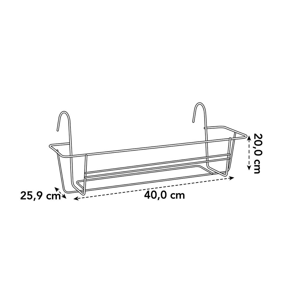 Green Basics Balcony Rack 40