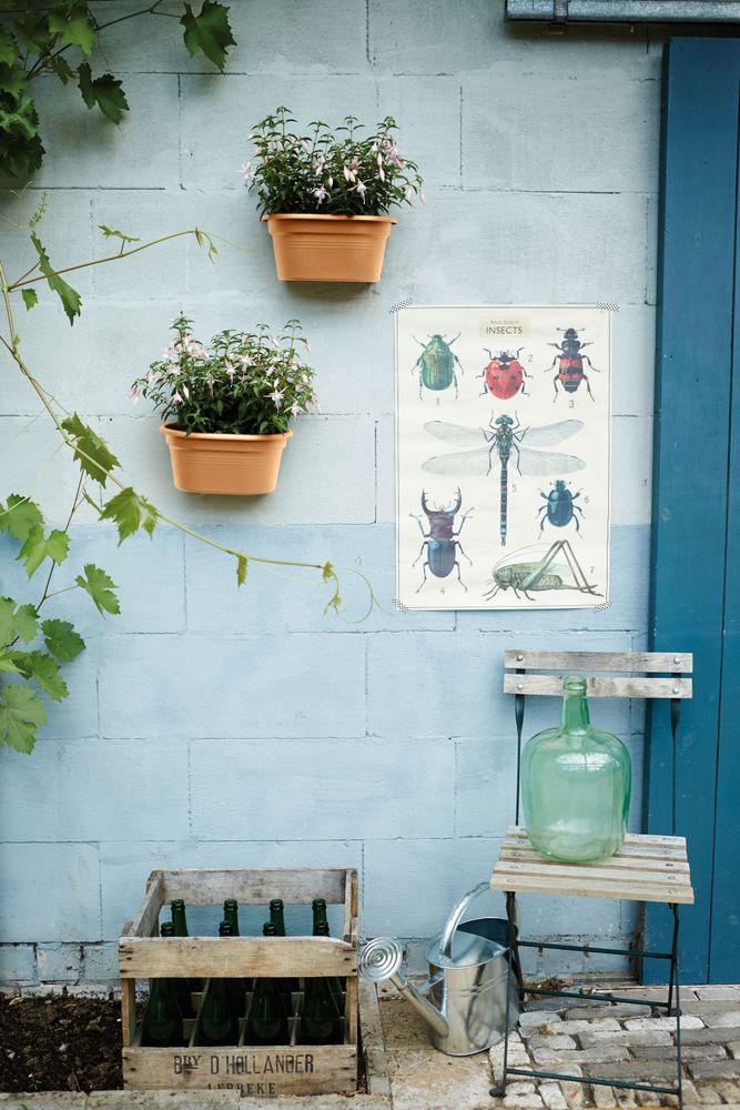 Green Basics Wall Basket 30