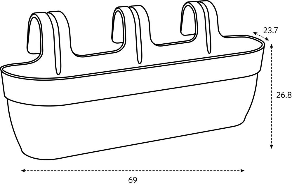 Vibia Campana Easy Hanger XXL 70